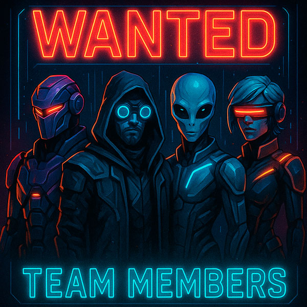 Wanted Team Members